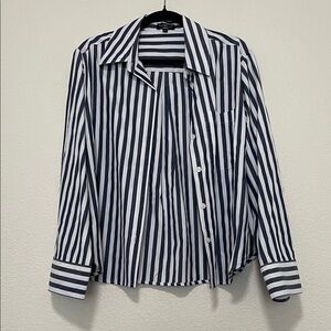 ‼️MOVING SALE‼️ Velvet Heart Blue Striped Button-Down Shirt